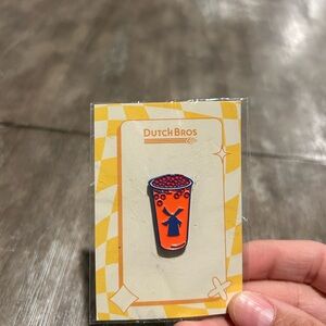 Dutch Bros poppin boba pin